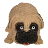 Dehnbarer Hund Stressball - Mops Quetschball mit Produktbild-Vorschau 2