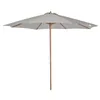 Outsunny Holz Sonnenschirm Holzschirm Gartenschirm Produktbild-Vorschau 1