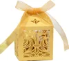 Packung Mit 50 Laser Cut Rose Candy Boxen, Kleine Produktbild-Vorschau 1