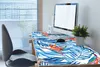Schreibtischmatte Tischunterlage 120x60 cm Mauspad - Blaues Produktbild-Vorschau 4