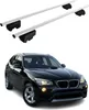 Dachträger Grundträger für BMW X1 2009-2015 Metall Silber Produktbild-Vorschau 1