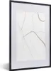 MuchoWow® Gerahmtes Poster Abstrakt - Minimalismus - Produktbild-Vorschau 1