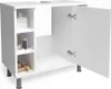Vicco Waschbeckenunterschrank Fynn, 60 x 54 cm, Weiß Produktbild-Vorschau 1