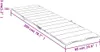 A diagram showing the dimensions of a sun lounger cushion. Náhľad obrázku produktu