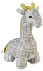 Relaxdays Türstopper Giraffe, Stoff & Sand, Türpuffer für Produktbild-Vorschau 1