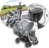 reer RainCover Duo Housse de pluie pour poussette double, Voir les images du produit 16