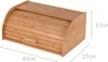 KESPER Brotkasten mit Rollklappe Bambus  40x27x16,9cm Produktbild-Vorschau 11