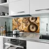 Küchenrückwand Spritzschutz Glas mit Motiv Vintage Produktbild-Vorschau 2