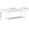 Couchtisch 110x55x45 cm Bambus Produktbild-Vorschau 7