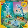 LEGO Creator 3 in 1 Animali marini Splendidi delfini 31385 Anteprima dell’immagine prodotto 22