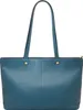FOSSIL sac à épaule Jessie Top Zip Tote Drizzle bleu Voir les images du produit 2