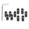 10PCS Motocykl M5x16mm/0.6in Sada šroubů čelního skla Náhled obrázku produktu 7