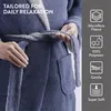 HOMELEVEL Kuschelfleece Bademantel für Kinder - Sherpa Produktbild-Vorschau 4