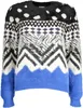 Desigual Langarmshirt SchwarzBlau Kontrast 22WWJF73 : Größe Produktbild-Vorschau 1