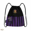 Cinereplicas Mercoledì Stoffbeutel Nevermore Academy Viola Anteprima dell’immagine prodotto 2