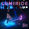 LUMI RIDE Trottinette pour enfants avec roues LED, freins Voir les images du produit 6