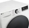 LG W4WR7096Y, Frontlader, Freistehend, Weiß, Links, Produktbild-Vorschau 3