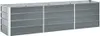 vidaXL Garten-Hochbeet Verzinkter Stahl 240×40×45 cm Grau Produktbild-Vorschau 1
