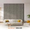 IZODEKOR Akustikpaneele 120x60 cm Argento 4er Set (2,88m²) Produktbild-Vorschau 2