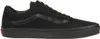 A side view of a black Vans sneaker against a white background. Voir les images du produit