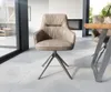 DELIFE Esszimmerstuhl Zelia-Flex mit Armlehnen Mikrofaser Produktbild-Vorschau 2