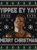Yippee Ey Yay Merry Christmas - Ugly Christmas Sweater Produktbild-Vorschau 3
