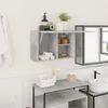 vidaXL Szafka łazienkowa betonowa szara 60x25x40 cm Podgląd zdjęcia produktu 2