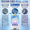 Ultrasoon reiniger 49 kHz met UV-licht, 340 ml – geschikt Productafbeelding-voorbeeld 4
