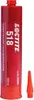 A red bottle of Loctite 518 flange sealant with an orange applicator tip next to it. Podgląd zdjęcia produktu