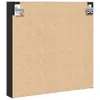 vidaXL Vitrína čierna 60x8,5x58 cm materiál na báze dreva Náhľad obrázku produktu 6