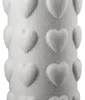 Gilde Vase, "Herzlich", Keramik, weiß, VE 2, H. 25 cm, D. Produktbild-Vorschau 5