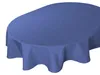 Tischdecke oval blau 135x180 cm Leinenoptik Lotuseffekt Produktbild-Vorschau 6
