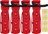4 x WELLGRO Wand Fahrradhalter - Stahl Fahrrad Produktbild-Vorschau 2