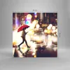 Bilder auf glas - Stadt Straße Nacht - 50x50cm - Glasbilder Produktbild-Vorschau 3
