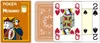 Modiano Kartenspiele Modiano Poker Plastikkarten Braun Produktbild-Vorschau 1
