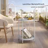 WOLTU Beistelltisch rund, Couchtisch mit Stauraum, 2 Produktbild-Vorschau 4