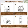 2 Stück elektrische Salz- und Pfeffermühlen, automatische, Produktbild-Vorschau 6