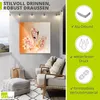 ARTland Wandbild Alu für Innen & Outdoor Orange Flamingo in Produktbild-Vorschau 2