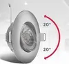 2x set di 6 luci da incasso a LED plafoniera dimmerabile Anteprima dell’immagine prodotto 3