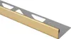L-Profil Edelstahl Fliesenprofile V2A L250cm 10mm Champagne Produktbild-Vorschau 1