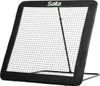 A black rebounder with a net is shown against a white background. Produktbild-Vorschau
