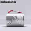 Trendation - Leseratte Geschenk Edelstahl Tasse Karabiner Produktbild-Vorschau 3