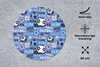 MuchoWow® Mauspad Mousepad Muster - Fußball - Blau - Jungen Produktbild-Vorschau 3