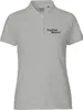 Huuraa Damen Polo Shirt Boyfriend Material Schriftzug S Produktbild-Vorschau 1