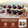 eluno Casier à vin pour 6 bouteilles, casier à bouteilles Voir les images du produit 2