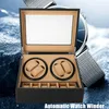 Skladovací box Watch Box Watch Winder 4 + 6 hodinek Vitrína Náhled obrázku produktu 8