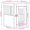 vidaXL Klec pro psy v nábytkovém stylu bílá 45x62x59 cm Náhled obrázku produktu 8