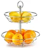 Corbeille à fruits double Zeller, acier chromé, 26x29cm, Voir les images du produit 7