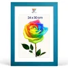 MG Design Bilderrahmen 24 x 30 cm - Fotorahmen mit Türkis Produktbild-Vorschau 1