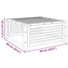 Gartentisch 68x68x30 cm Massivholz Akazie Produktbild-Vorschau 7